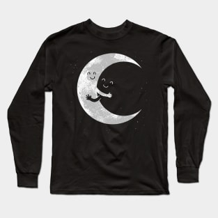 Funny Moon Love Long Sleeve T-Shirt